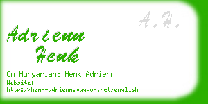 adrienn henk business card